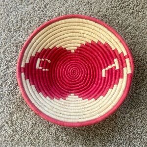 African Handwoven Bowl